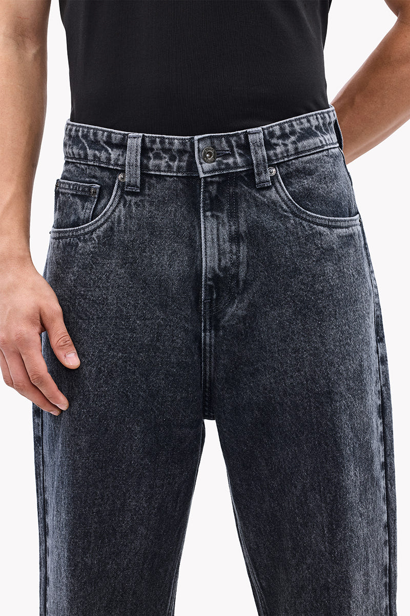 Washed Black Relaxed Fit Jeans - view 4