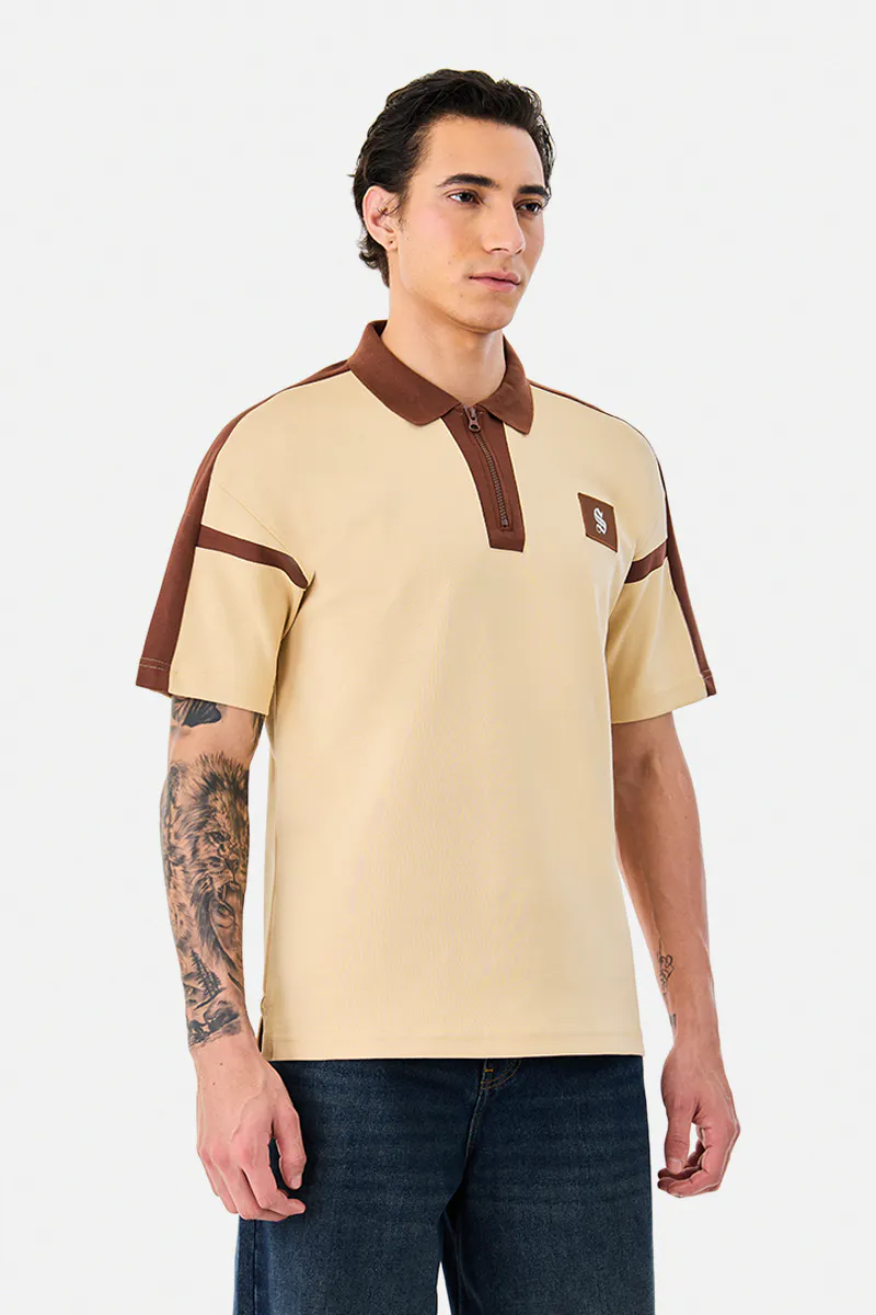 Relaxed Fit T-Shirt – Beige California - view 3