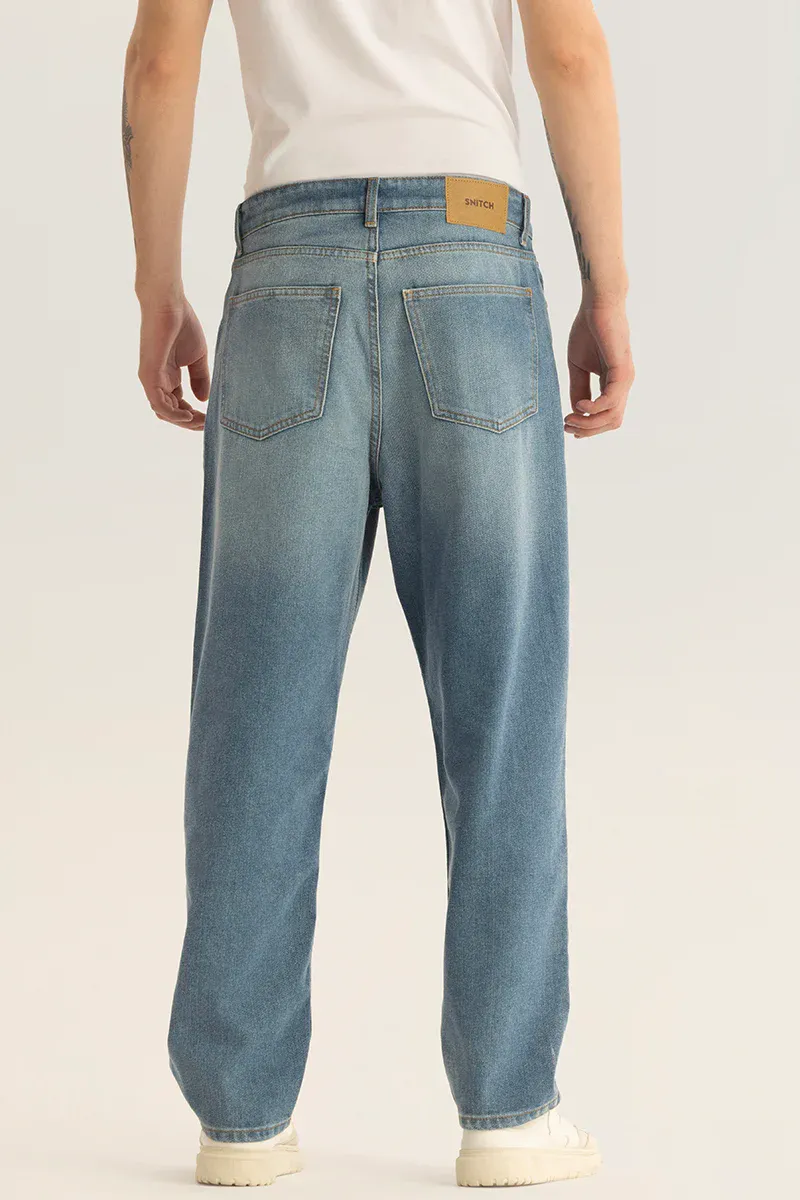 Classic Light Blue Relaxed Fit Jeans - view 4