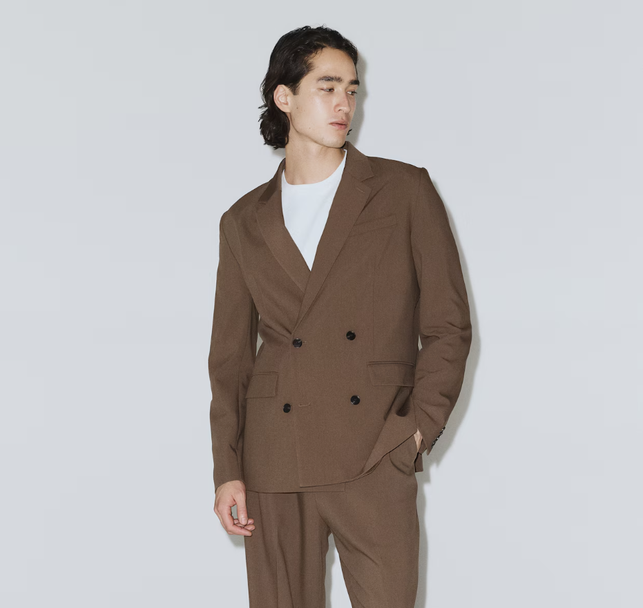 Wrinkle Resistant Relaxed Fit Suit jacket