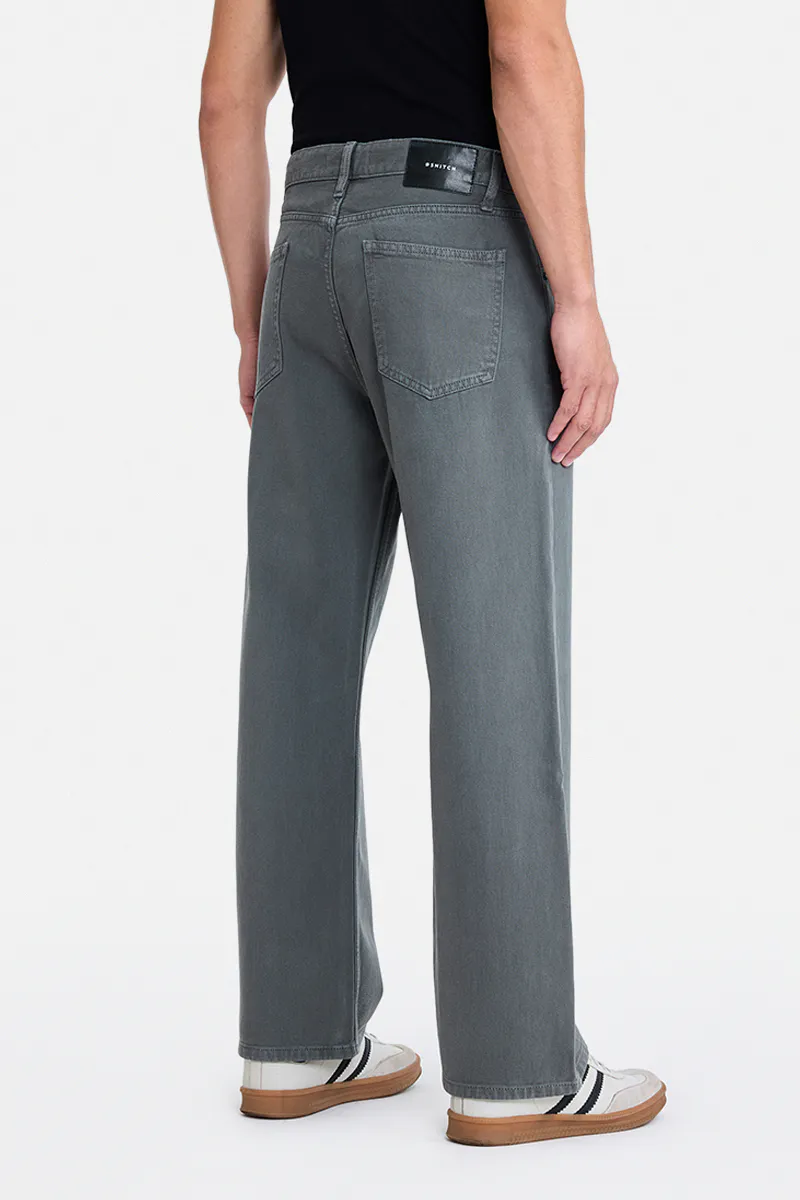 Grey Relaxed Fit Jeans - view 3